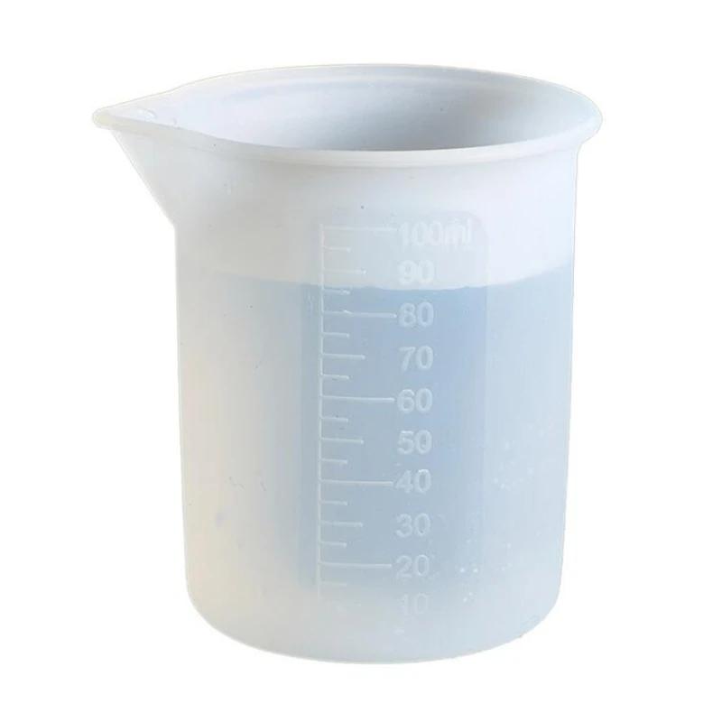 100ML Silicone Measuring Cup Handmade DIY Jewelry Making Tools Crystal Epoxy Resin Mixed Measure Accessories Gadgets
100ML Silicone Measuring Cup Handmade DIY Jewelry Making Tools Crystal Epoxy Resin Mixed Measure Accessories Gadgets
