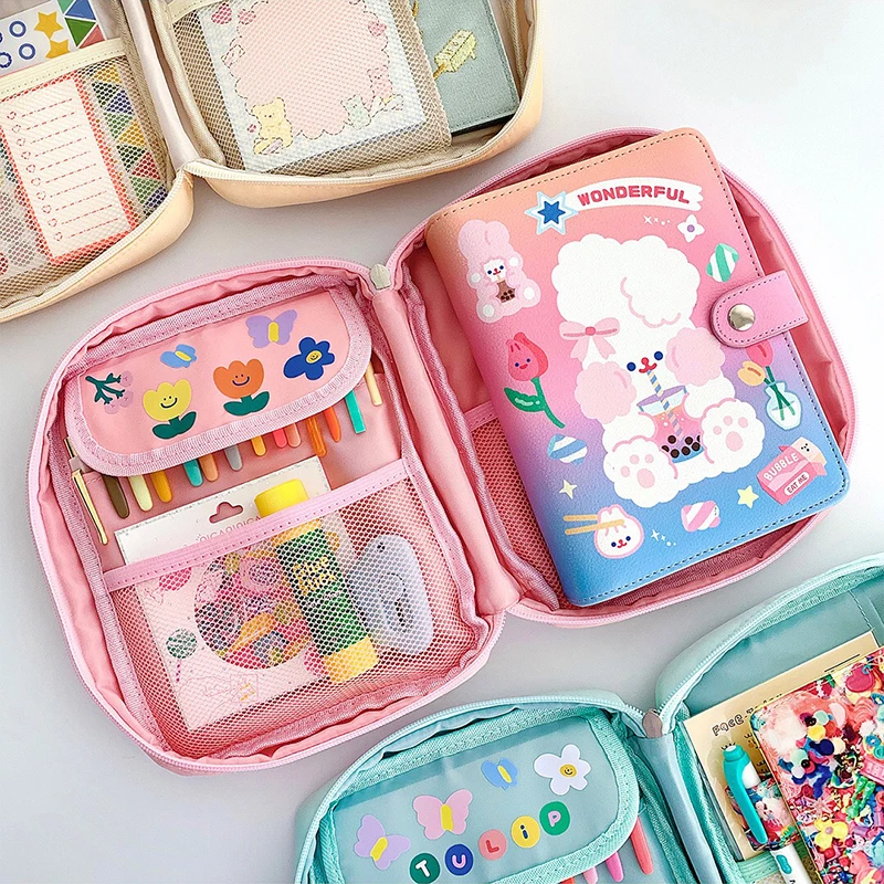 Cute Large Pencilcase Multi-function Pen Case Travel Cosmetic Bag Notebook Storage Bag Kawaii Pencil Pouch Organizer Stationery
Cute Large Pencilcase Multi-function Pen Case Travel Cosmetic Bag Notebook Storage Bag Kawaii Pencil Pouch Organizer Stationery