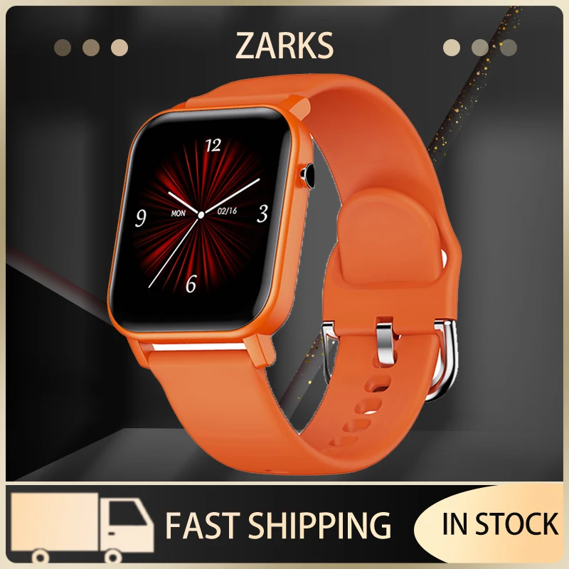 ZARKS Smart Watch Men Full Screen Fashion Sports Fitness Tracker IP68 Waterproof Smart Bracelet Heart Rate Monitor Android IOS
ZARKS Smart Watch Men Full Screen Fashion Sports Fitness Tracker IP68 Waterproof Smart Bracelet Heart Rate Monitor Android IOS