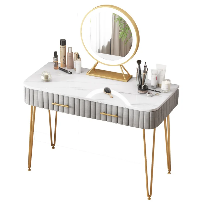 New Makeup Vanity Cabinet with Mirror Dressing Table Light Luxury Modern Bedroom Makeup Table Single Dressing Table Vanity Table
New Makeup Vanity Cabinet with Mirror Dressing Table Light Luxury Modern Bedroom Makeup Table Single Dressing Table Vanity Table