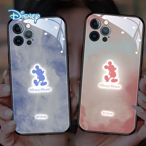 Disney Mickey Cartoon Mobile Phone Case for iPhone 13 12 11 Pro Max Mini XR XS Plus Incoming Call Glow Cute phone Back Covers
Disney Mickey Cartoon Mobile Phone Case for iPhone 13 12 11 Pro Max Mini XR XS Plus Incoming Call Glow Cute phone Back Covers