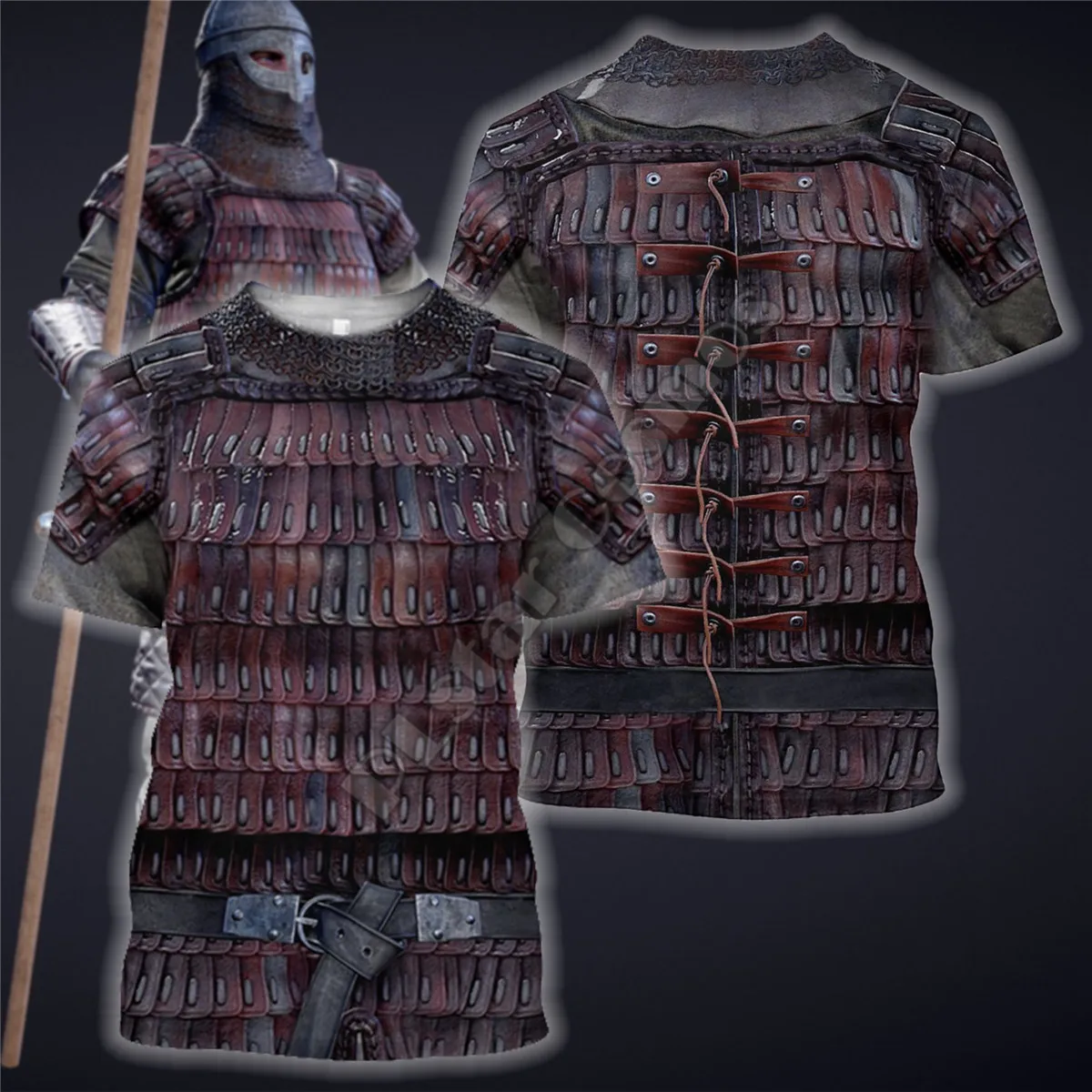 3D All Over Printed Vikings Armor Tops women for men Summer Casual Tees Short Sleeve T-shirts Cosplay Costumes 02
3D All Over Printed Vikings Armor Tops women for men Summer Casual Tees Short Sleeve T-shirts Cosplay Costumes 02