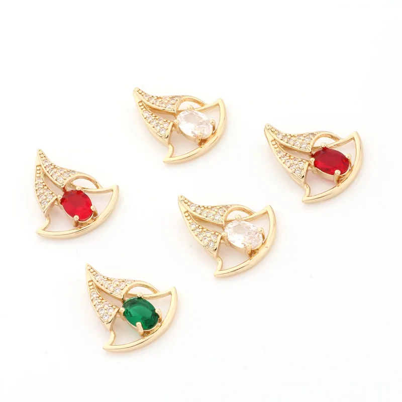 New Design Diy Gold Color Copper With Zircon Charms Pendants Diy Jewelry Findings Accessories Luxury High Quality Jewelry
New Design Diy Gold Color Copper With Zircon Charms Pendants Diy Jewelry Findings Accessories Luxury High Quality Jewelry