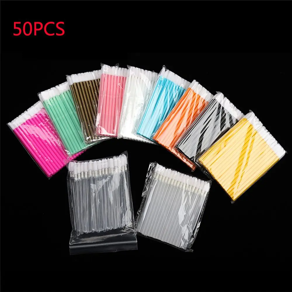 50Pcs Beauty Portable Swab Makeup Tool Clean Lip Brush Lipstick Wand Mascara Applicator
50Pcs Beauty Portable Swab Makeup Tool Clean Lip Brush Lipstick Wand Mascara Applicator