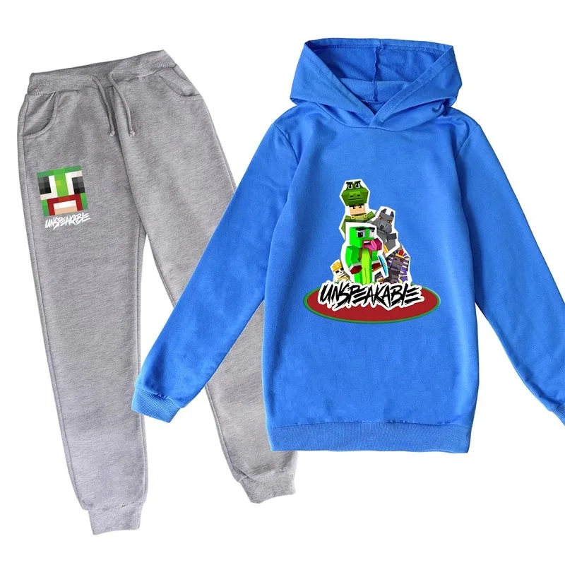 2020 Unspeakable Cartoon Children Clothes Sets Long Sleeve Hoodies Pants 2pcs Tops Pullover Boys Girl Cotton Sweatshirts
2020 Unspeakable Cartoon Children Clothes Sets Long Sleeve Hoodies Pants 2pcs Tops Pullover Boys Girl Cotton Sweatshirts