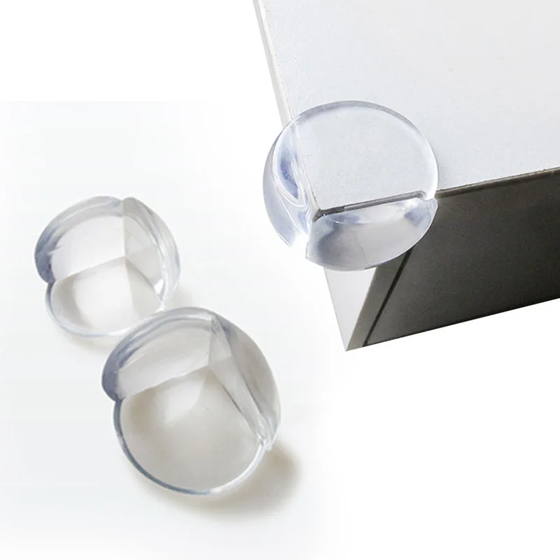 New 4Pcs Child Baby Safety Silicone Protector Table Corner Edge Protection Cover Children Anticollision Edge & Guards 2021
New 4Pcs Child Baby Safety Silicone Protector Table Corner Edge Protection Cover Children Anticollision Edge & Guards 2021