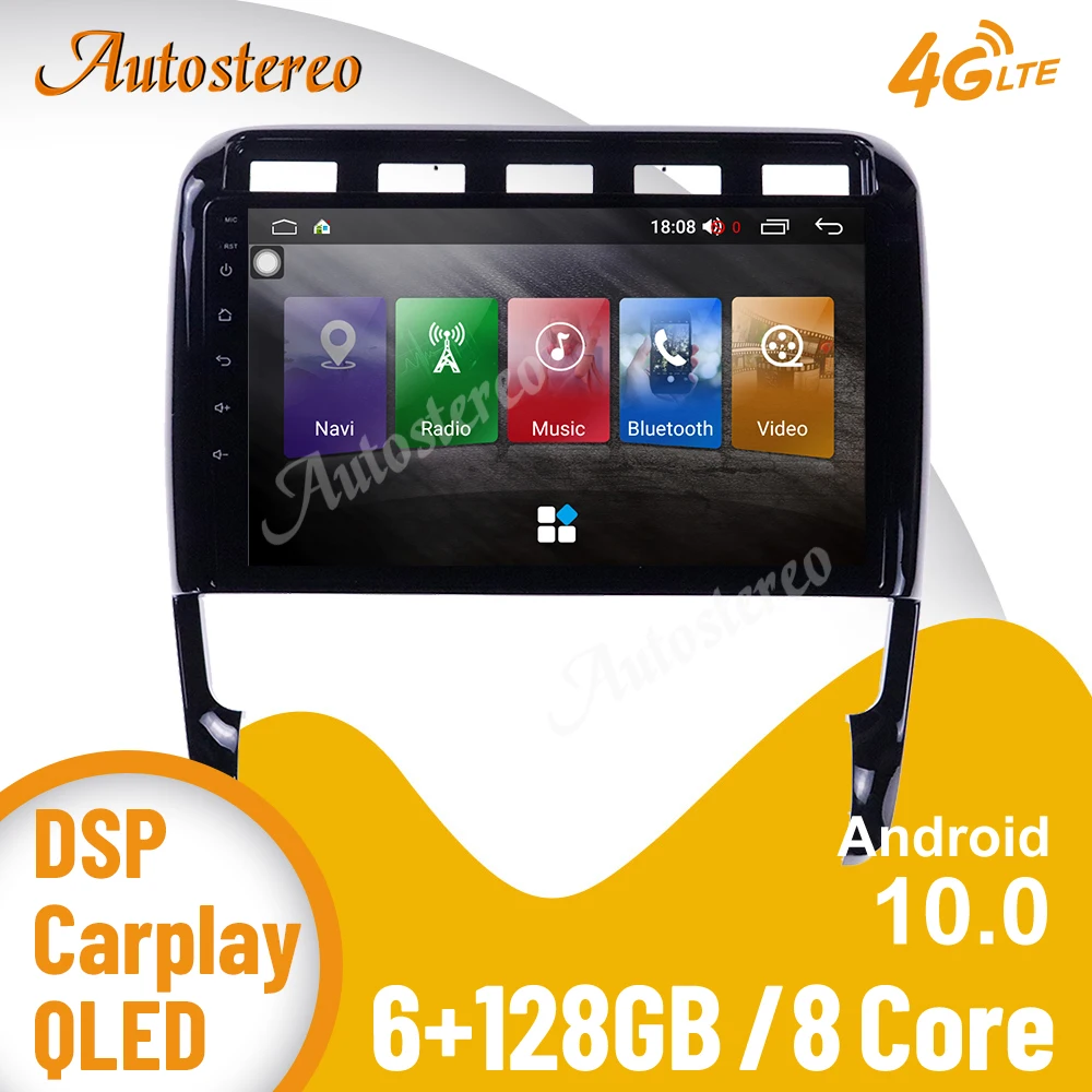 Android 10,0 6 + 128 ГБ для Porsche Cayenne 2004-2010 Автомобильный GPS-навигатор Экран Автомобильный мультимедийный стерео плеер головное устройство аудио ради...
Android 10,0 6 + 128 ГБ для Porsche Cayenne 2004-2010 Автомобильный GPS-навигатор Экран Автомобильный мультимедийный стерео плеер головное устройство аудио ради...