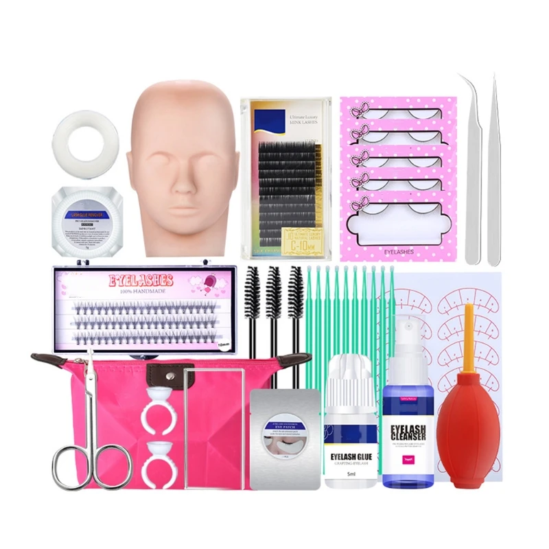 Eyelash Extension Kit 19pcs Eyelash Extensions Training Kit MakeUp False Eyelash D2TA
Eyelash Extension Kit 19pcs Eyelash Extensions Training Kit MakeUp False Eyelash D2TA
