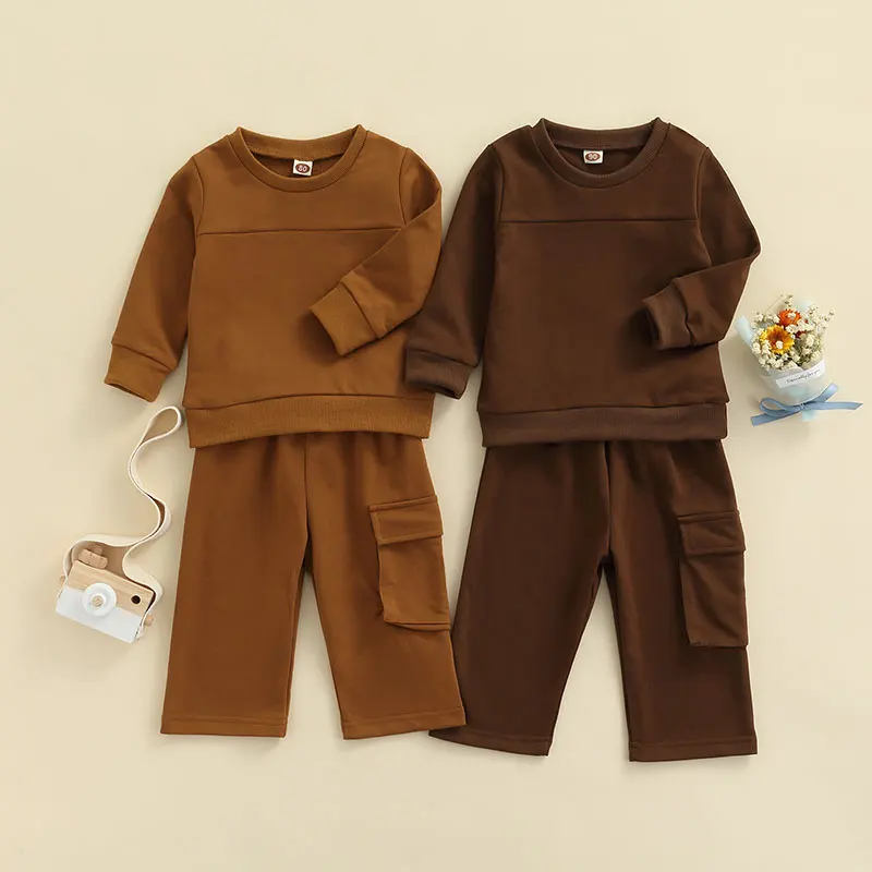 Однотонный костюм из Свитера и брюк, с длинным рукавом
Однотонный костюм из Свитера и брюк, с длинным рукавом