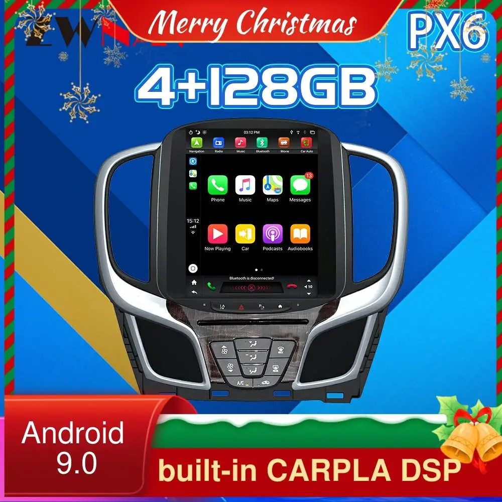 128GB Tesla Screen For Buick lacrosse Car Multimedia Player GPS Audio Radio Stereo Head UnitAndroid 9 2014-2018
128GB Tesla Screen For Buick lacrosse Car Multimedia Player GPS Audio Radio Stereo Head UnitAndroid 9 2014-2018