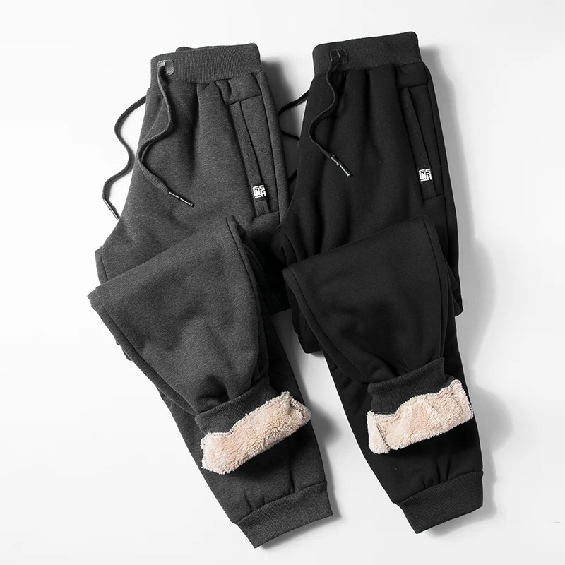Men's Winter Pants Classic sweatpants super Warm Thick Pants cashmere Trousers For Men fleece Male long outdoors Pants men
Men's Winter Pants Classic sweatpants super Warm Thick Pants cashmere Trousers For Men fleece Male long outdoors Pants men
