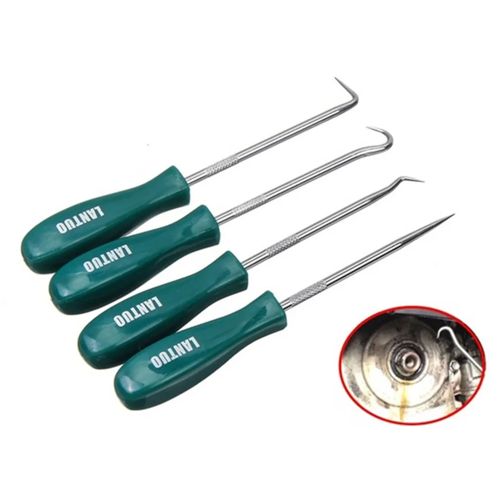4Pcs Car Oil Seal Screwdrivers Set O-Ring Seal Gasket Puller Metal High Hardness Safe And Durable For Stretching And Marking
4Pcs Car Oil Seal Screwdrivers Set O-Ring Seal Gasket Puller Metal High Hardness Safe And Durable For Stretching And Marking