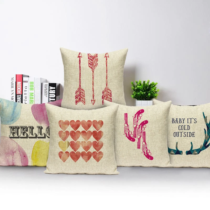 Letters Flowers Print Cushion Cover Sofa Chair Bed Pillows Cover Home Hotel Decorative Geometry Arrows Throw Pillows Case
Letters Flowers Print Cushion Cover Sofa Chair Bed Pillows Cover Home Hotel Decorative Geometry Arrows Throw Pillows Case