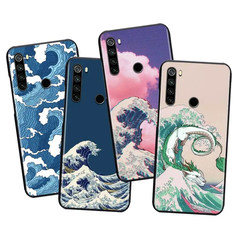 The Big Wave of kanagawa Soft TPU For Xiaomi Redmi Note10 10S 9T 9S 9 8T 8 7 6 5A 5 4 4X Prime Pro Max Black Phone Case
The Big Wave of kanagawa Soft TPU For Xiaomi Redmi Note10 10S 9T 9S 9 8T 8 7 6 5A 5 4 4X Prime Pro Max Black Phone Case