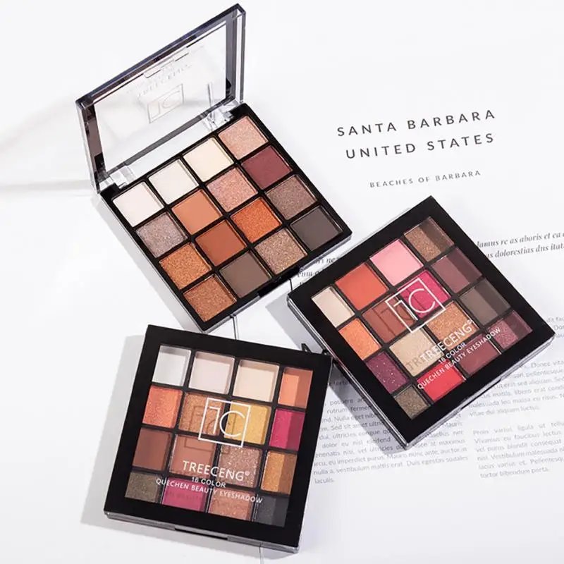 16 Color Matte Eyeshadow Palette Glitter Highlighter Shimmer Lasting Charming Eyes Makeup Cosmetic Acrylic Eye Shadows Pallete
16 Color Matte Eyeshadow Palette Glitter Highlighter Shimmer Lasting Charming Eyes Makeup Cosmetic Acrylic Eye Shadows Pallete