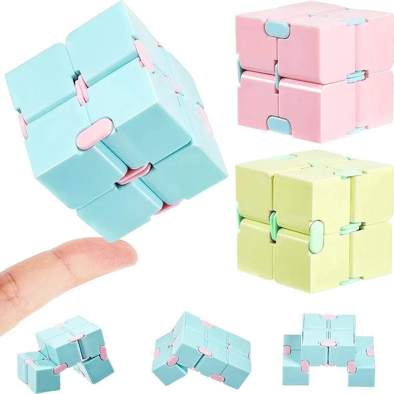 Infinity Cube Toy for Stress and Anxiety Relief Sensory Tool Fidget Blocks Game Supplies for Children and Adults
Infinity Cube Toy for Stress and Anxiety Relief Sensory Tool Fidget Blocks Game Supplies for Children and Adults