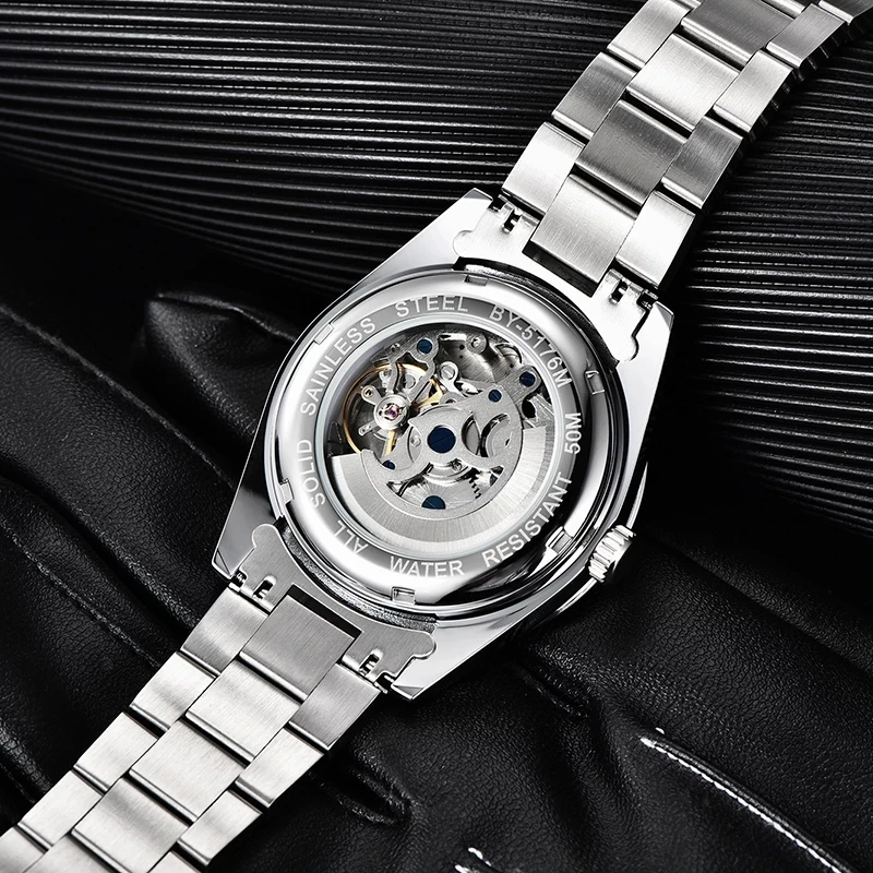 NEW BENYAR Luxury Brand Men Military Sport Watches Men's Mechanical Clock 316L Steel 50M Waterproof Date Wristwatch Reloj Hombre
NEW BENYAR Luxury Brand Men Military Sport Watches Men's Mechanical Clock 316L Steel 50M Waterproof Date Wristwatch Reloj Hombre