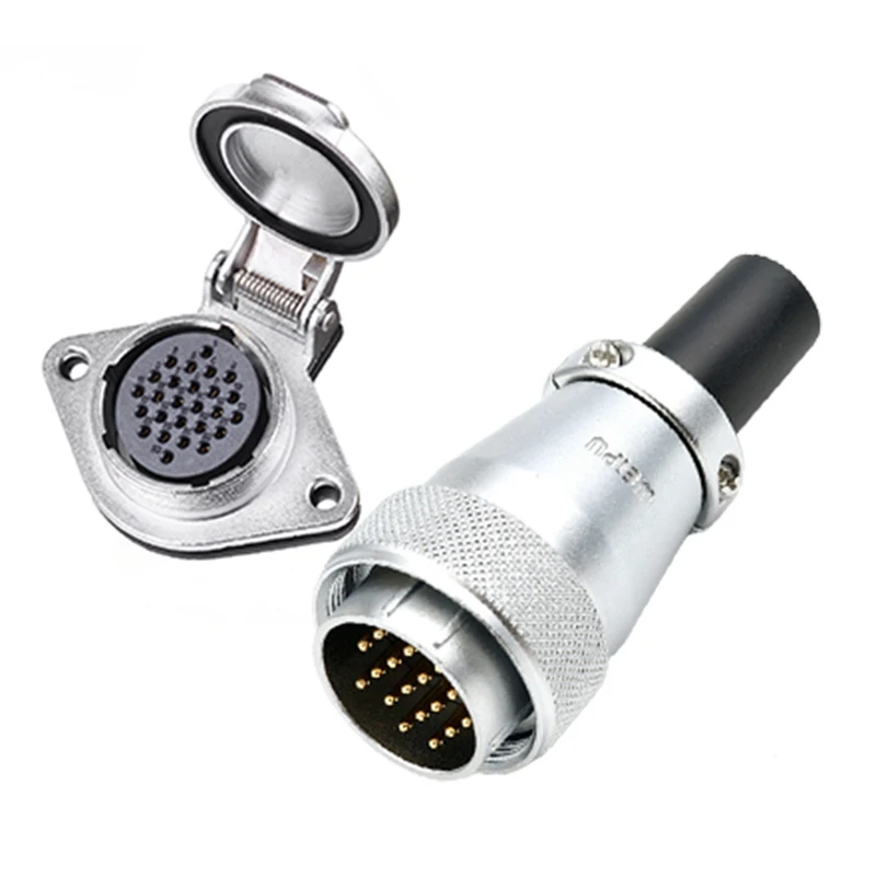 WEIPU WS28 M28 Bulkhead Waterproof Connector 2 3 4 7 8 9 10 12 16 17 20 24 26 Pin Screw Lock Soldering Gold Plated Copper Pin
WEIPU WS28 M28 Bulkhead Waterproof Connector 2 3 4 7 8 9 10 12 16 17 20 24 26 Pin Screw Lock Soldering Gold Plated Copper Pin