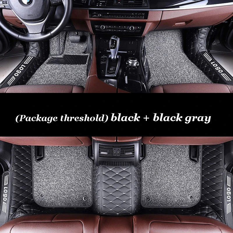 

Custom car mats for Land Rover Range Rover sport Evoque Discovery 3 4 Discovery5 Sport Defender Freeman Waterproof leather