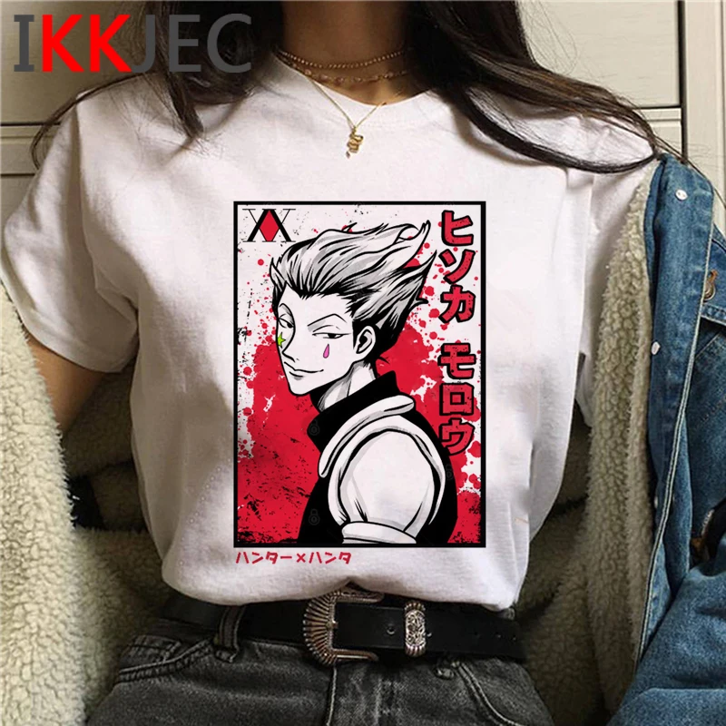 Футболка Hunter x Hunter Killua Hisoka Kurapika Мужская, уличная одежда для пар, белый топ с принтом tumblr
Футболка Hunter x Hunter Killua Hisoka Kurapika Мужская, уличная одежда для пар, белый топ с принтом tumblr