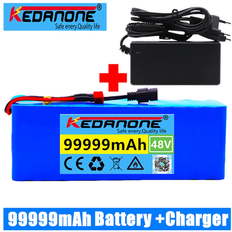 Electric Bicycle Electric Scooter 48V 99Ah Lithium Ion Battery 1000W 13S3P Lithium ion Battery for 54.6V Electric Bicycle Electr
Electric Bicycle Electric Scooter 48V 99Ah Lithium Ion Battery 1000W 13S3P Lithium ion Battery for 54.6V Electric Bicycle Electr