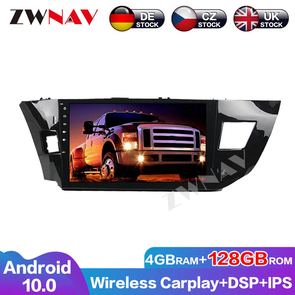 Автомобильный DVD-плеер ZWNAV 4G + 128G Carplay Android 10 для Toyota Levin 2013-2015 GPS аудио стерео мультимедийное головное устройство автомобильное радио
Автомобильный DVD-плеер ZWNAV 4G + 128G Carplay Android 10 для Toyota Levin 2013-2015 GPS аудио стерео мультимедийное головное устройство автомобильное радио
