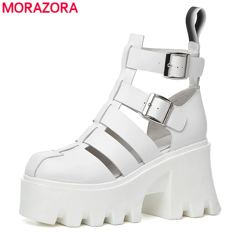 Женские босоножки на массивной подошве, сандалии-гладиаторы из натуральной кожи на платформе, летняя обувь на толстой подошве, 2021
Женские босоножки на массивной подошве, сандалии-гладиаторы из натуральной кожи на платформе, летняя обувь на толстой подошве, 2021