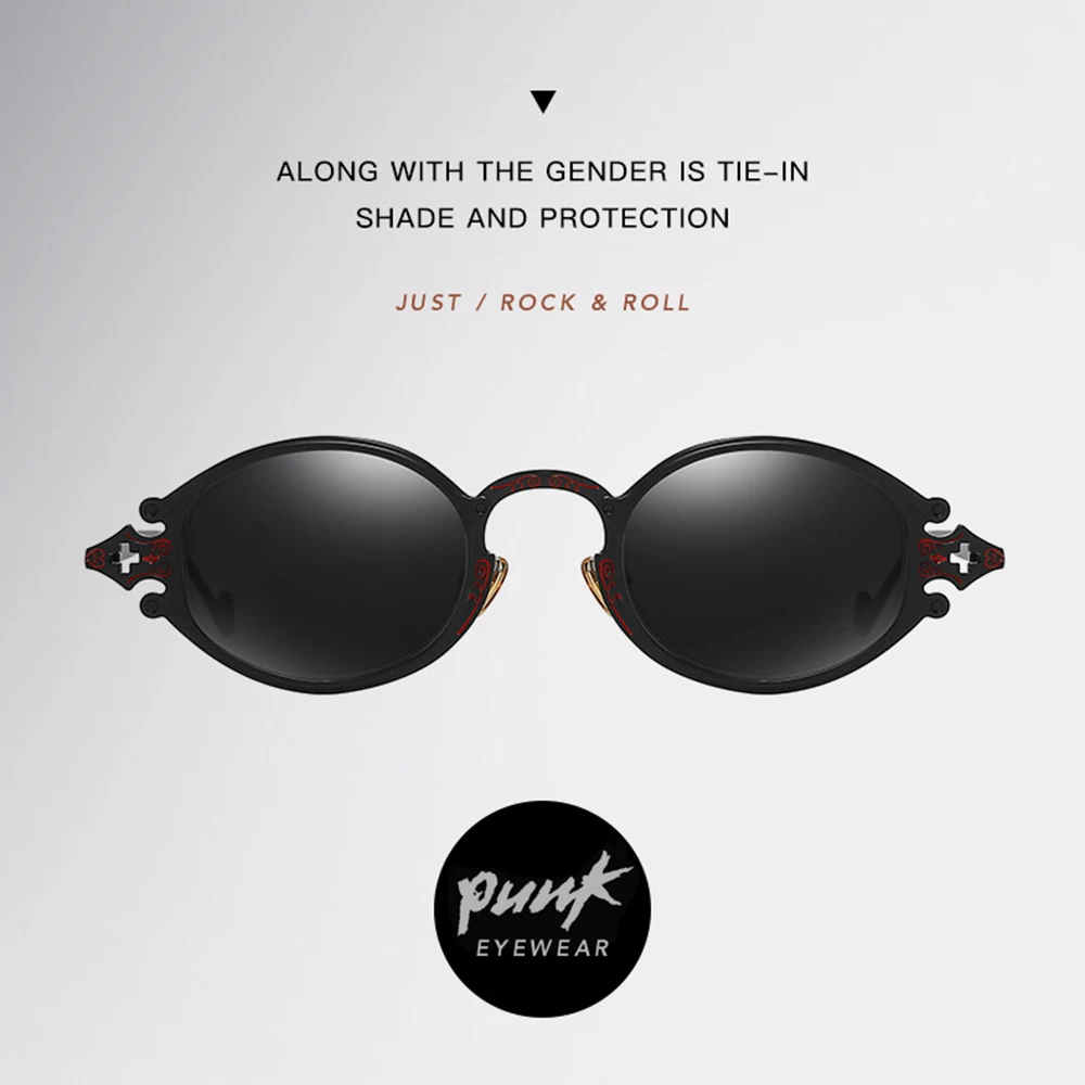 2020 Women Street Shooting New Travel Sunglasses Retro Steampunk UV400 Eyewear Gothic Oval Frame Carved Glasses
2020 Women Street Shooting New Travel Sunglasses Retro Steampunk UV400 Eyewear Gothic Oval Frame Carved Glasses