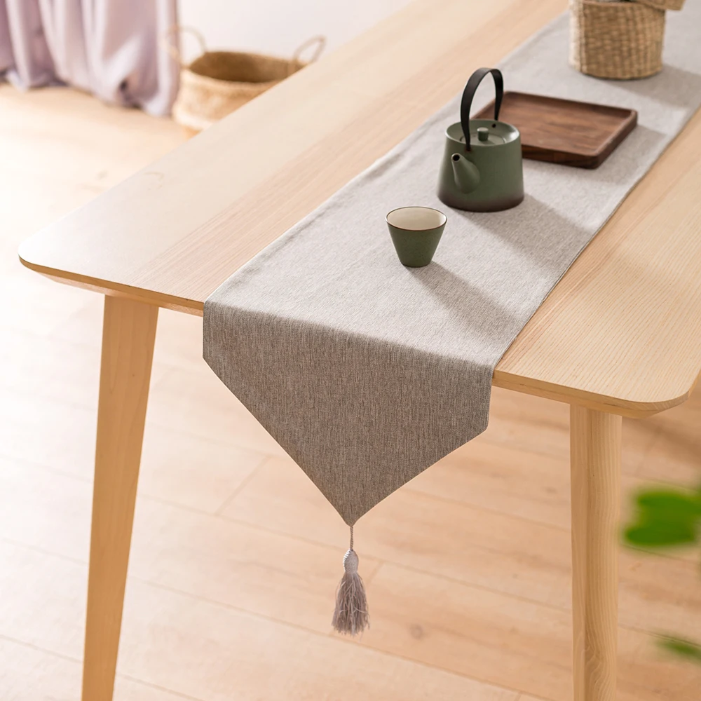 Table Runner Nordic Style Cotton Linen Japanese Style Simple Elegant Tassel Table Runners american Coffee Table Flag Home Decor
Table Runner Nordic Style Cotton Linen Japanese Style Simple Elegant Tassel Table Runners american Coffee Table Flag Home Decor