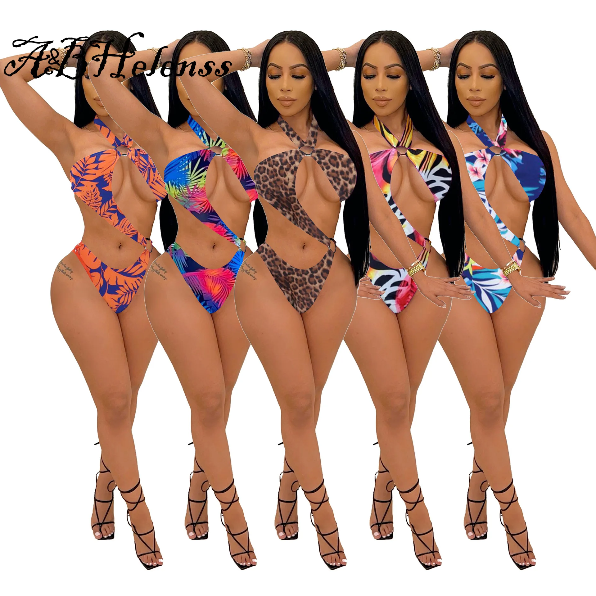 A&BHelenss Summer Sexy Bikini One Piece Set Print Women Swimwear Summer Beach Clothes for Women Swimwear
A&BHelenss Summer Sexy Bikini One Piece Set Print Women Swimwear Summer Beach Clothes for Women Swimwear