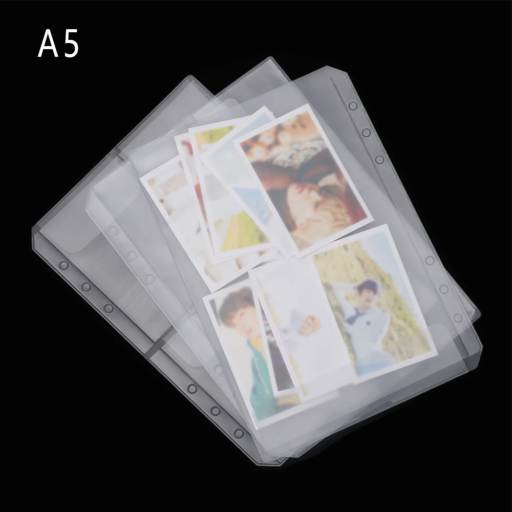 2 шт. карманы для хранения в форме листа из ПВХ с застежкой молнией прозрачная