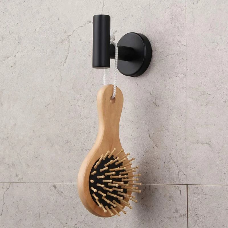 Bathroom Rack Set 3 Piece Set Stainless Steel Bathroom Wall-Mounted Towel Rack Toilet Paper Holder Bathrobe Hook, Black 
Bathroom Rack Set 3 Piece Set Stainless Steel Bathroom Wall-Mounted Towel Rack Toilet Paper Holder Bathrobe Hook, Black