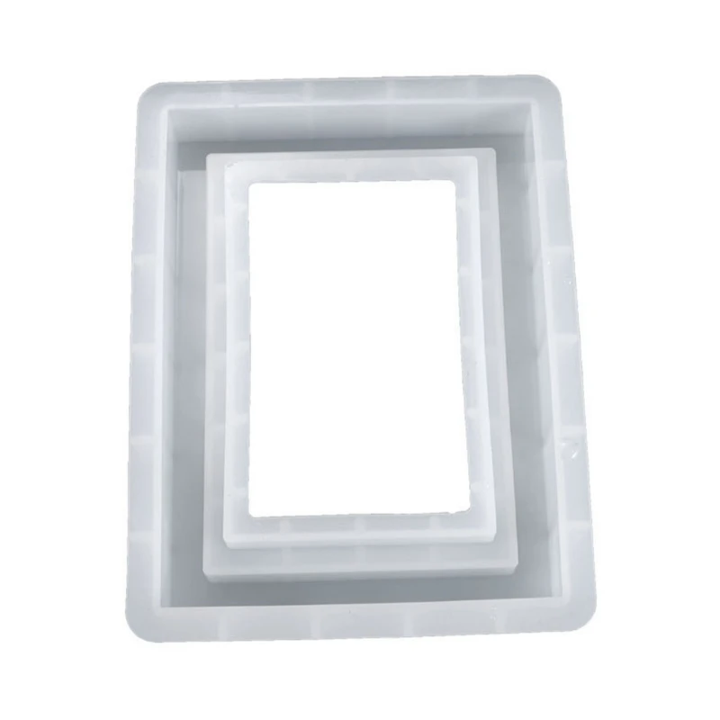 Resin Crystal Epoxy Mold Rectangular Photo Frame Decorations Casting Silicone Mould DIY Crafts Ornaments Making Tools
Resin Crystal Epoxy Mold Rectangular Photo Frame Decorations Casting Silicone Mould DIY Crafts Ornaments Making Tools