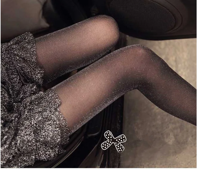 Fashion Tights for Women Stockings Sexy Sheer Pantyhose Shining Black Color
Fashion Tights for Women Stockings Sexy Sheer Pantyhose Shining Black Color