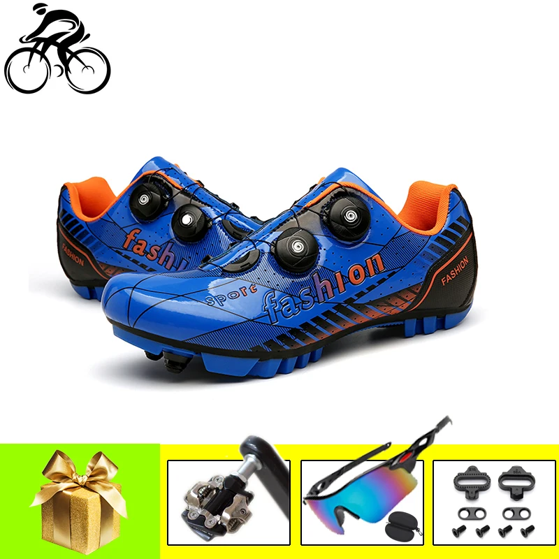 

Кроссовки велосипедные унисекс, профессиональная дышащая обувь для езды на горном велосипеде, самоблокирующиеся, для мужчин и женщин