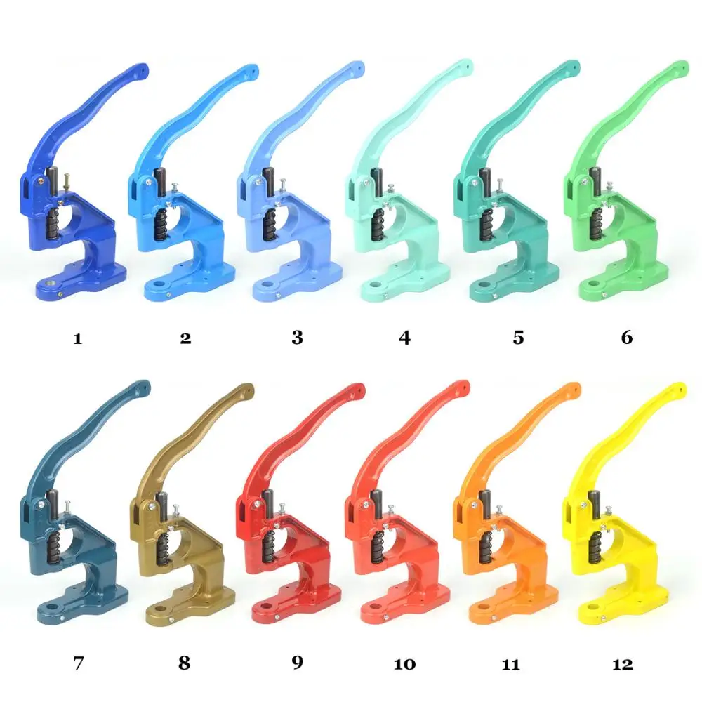 KALASO 1PC Various Colors Hand Punch Press Machine For Eyelet Grommet OR Double Cap Rivets Snap Buttons Tools Handmade Supplies
KALASO 1PC Various Colors Hand Punch Press Machine For Eyelet Grommet OR Double Cap Rivets Snap Buttons Tools Handmade Supplies