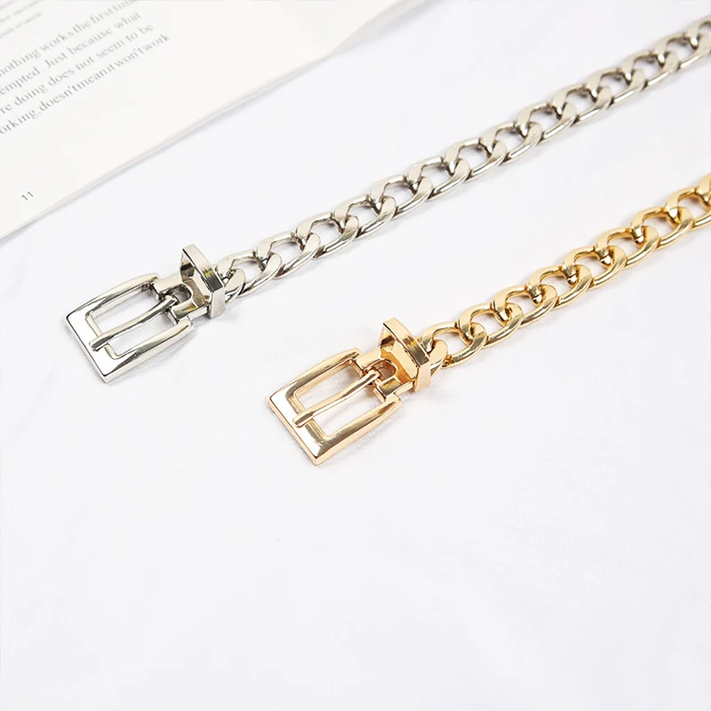Fashion Simple Chain Belt Women Lady High Waist Gold Belts Waistband for Party Jewelry Dress Metal Chain Belt Designer Belt
Fashion Simple Chain Belt Women Lady High Waist Gold Belts Waistband for Party Jewelry Dress Metal Chain Belt Designer Belt