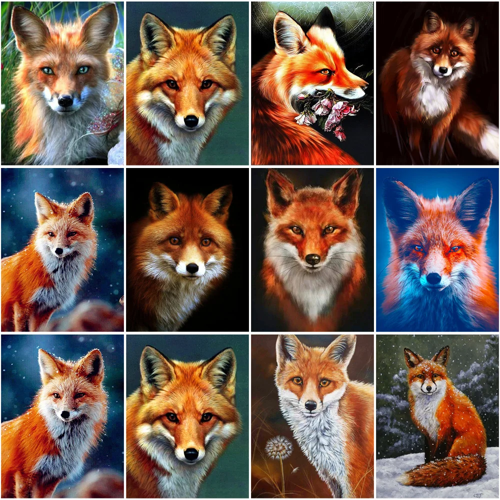 Animal Diy Fox Puzzles Embroidery Kit Personalized Gift Diamond Mosaic Paintings Home Decor Painting Needle Arts Craft Crafts
Animal Diy Fox Puzzles Embroidery Kit Personalized Gift Diamond Mosaic Paintings Home Decor Painting Needle Arts Craft Crafts