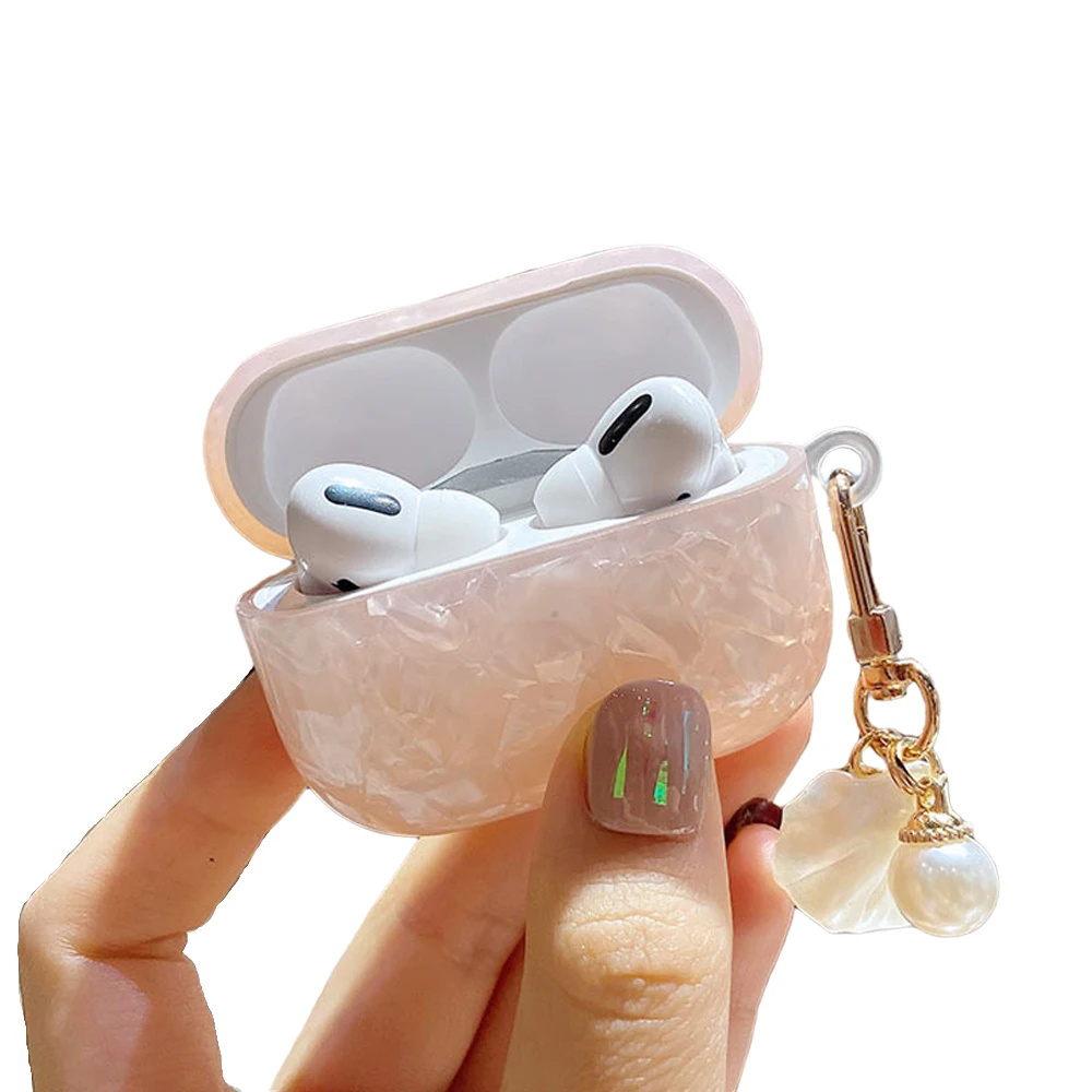 For Airpods Pro Case With Shell Pearl Keychain Design Hard Tpu Cover Comparable With Airpod Pro Case For Girls And Womens
For Airpods Pro Case With Shell Pearl Keychain Design Hard Tpu Cover Comparable With Airpod Pro Case For Girls And Womens