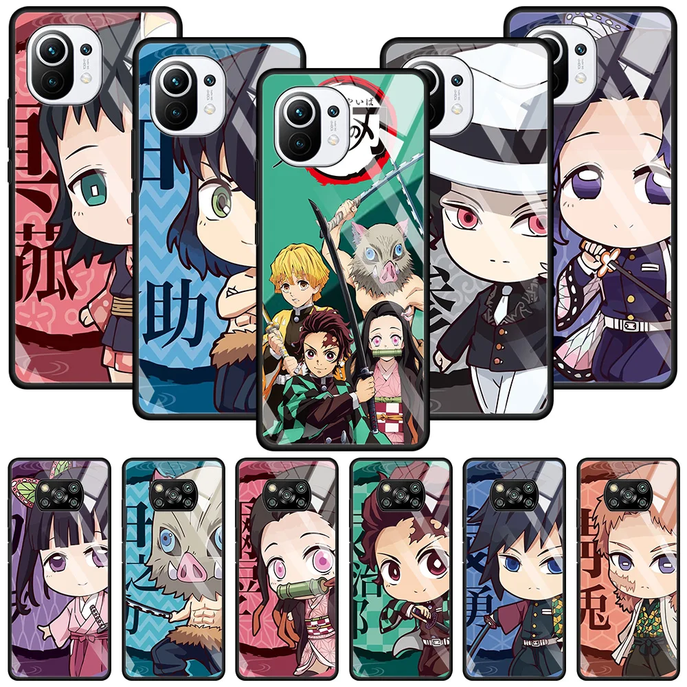Tempered Glass Case For Xiaomi Poco X3 NFC X3 M2 F2 Pro MI 11 Ultra 11 10 10T Lite 9T CC9E CC9 Note 10 Anime Demon Slayer
Tempered Glass Case For Xiaomi Poco X3 NFC X3 M2 F2 Pro MI 11 Ultra 11 10 10T Lite 9T CC9E CC9 Note 10 Anime Demon Slayer