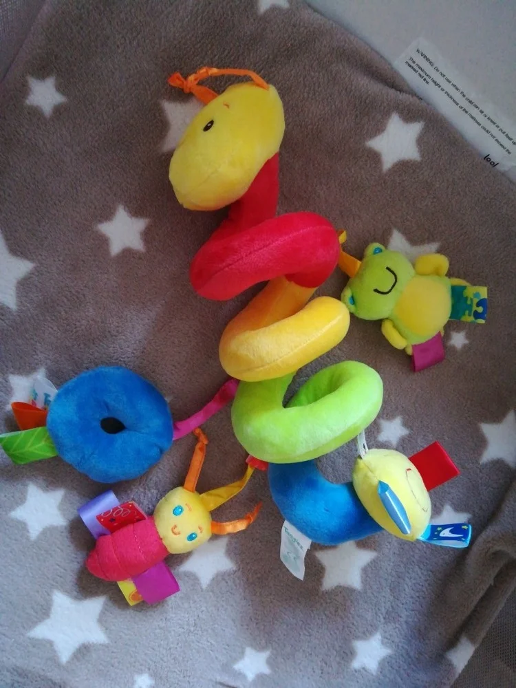 Soft Baby Toys Cute Activity Musical Spiral Crib Stroller Car Seat Travel Hanging Animals Toys Baby Boys Girls Rattles Bed Bell
Soft Baby Toys Cute Activity Musical Spiral Crib Stroller Car Seat Travel Hanging Animals Toys Baby Boys Girls Rattles Bed Bell