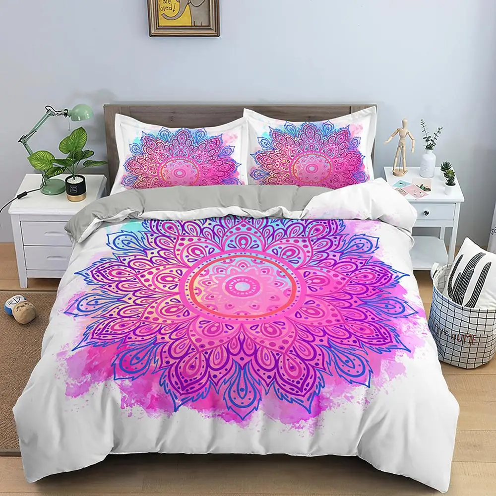 Mandala Bedding Set Paisley Pattern Bed Cover Boho Duvet Cover Set Comforter Bedding sets Home Textiles Twin /Queen King Size
Mandala Bedding Set Paisley Pattern Bed Cover Boho Duvet Cover Set Comforter Bedding sets Home Textiles Twin /Queen King Size