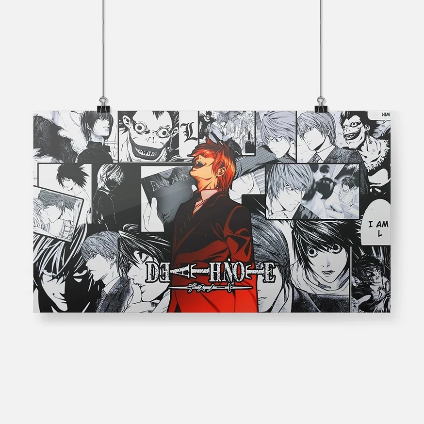 Light Yagami Death Note Anime Poster Home Decor Prints Pictures Modern Canvas Painting Wall Art Bedroom Study Modular Artwork
Light Yagami Death Note Anime Poster Home Decor Prints Pictures Modern Canvas Painting Wall Art Bedroom Study Modular Artwork