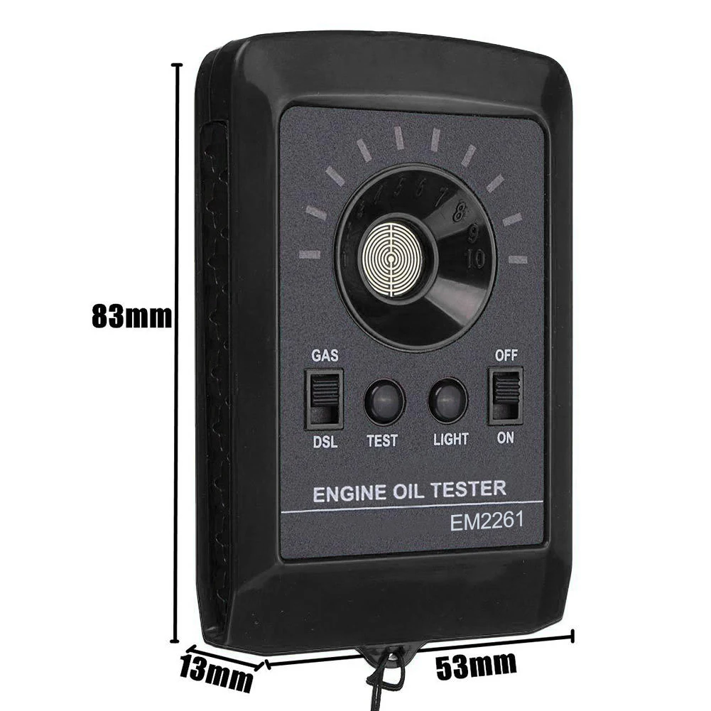 OTO300 12V LED Oil Tester Diesel Lubricating Engine Oil Quality Detector Analyzer Vehicle Automotive Testing Diagnostic Tools#38
OTO300 12V LED Oil Tester Diesel Lubricating Engine Oil Quality Detector Analyzer Vehicle Automotive Testing Diagnostic Tools#38