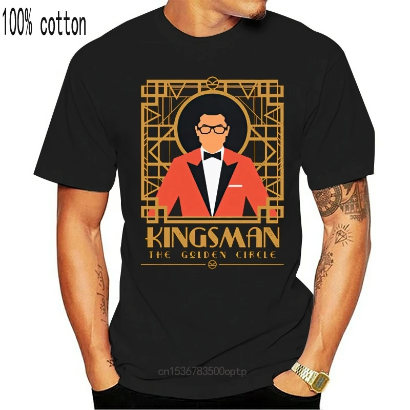 Новая футболка Kingsman The Golden Circle 2021, Мужская футболка размеров от S до 2XL, Классическая качественная футболка
Новая футболка Kingsman The Golden Circle 2021, Мужская футболка размеров от S до 2XL, Классическая качественная футболка