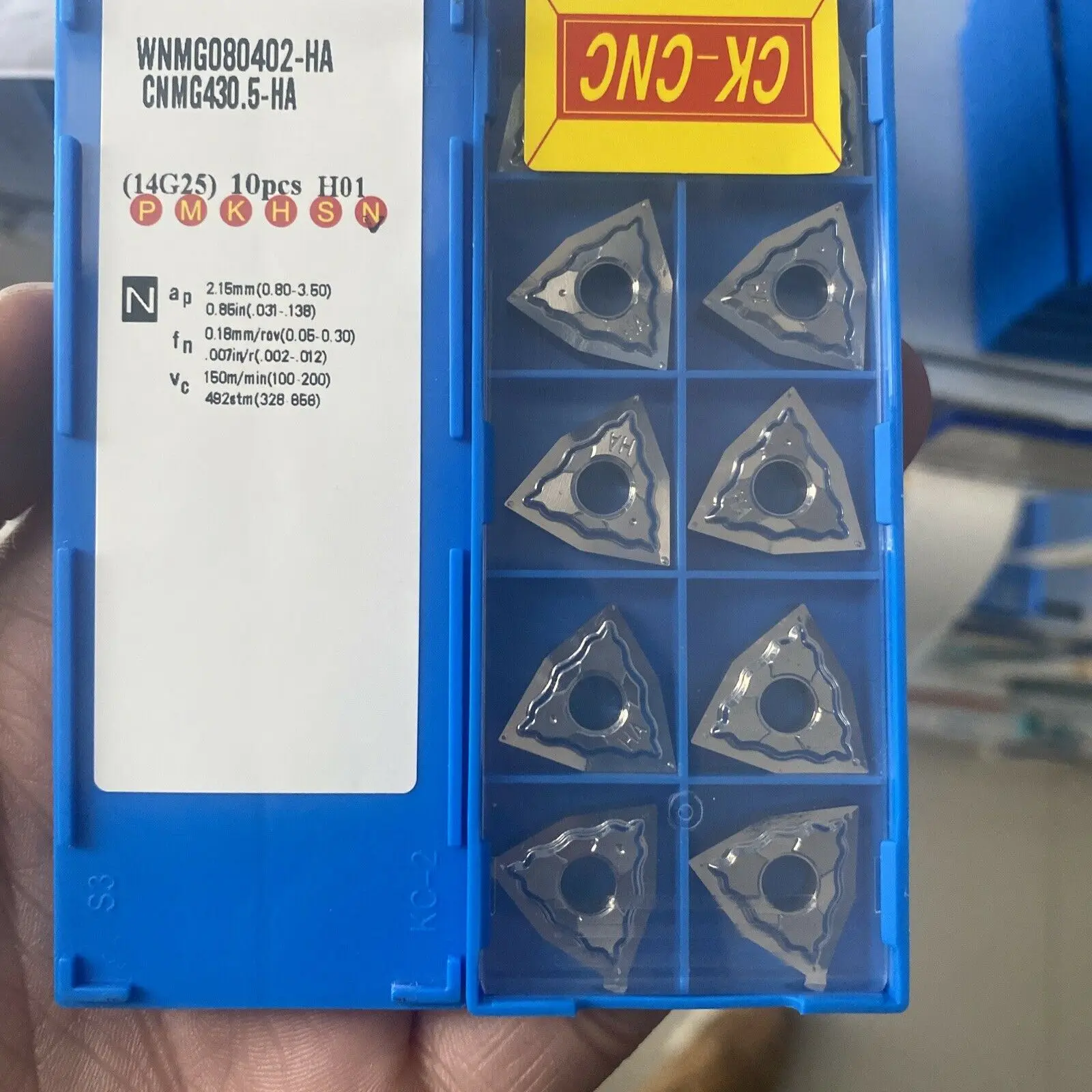 Подсветка 10 шт./упак. WNMG 080402-HA H01 WNMG430.5-HA H01 алюминиевая Поворотная вставка
Подсветка 10 шт./упак. WNMG 080402-HA H01 WNMG430.5-HA H01 алюминиевая Поворотная вставка