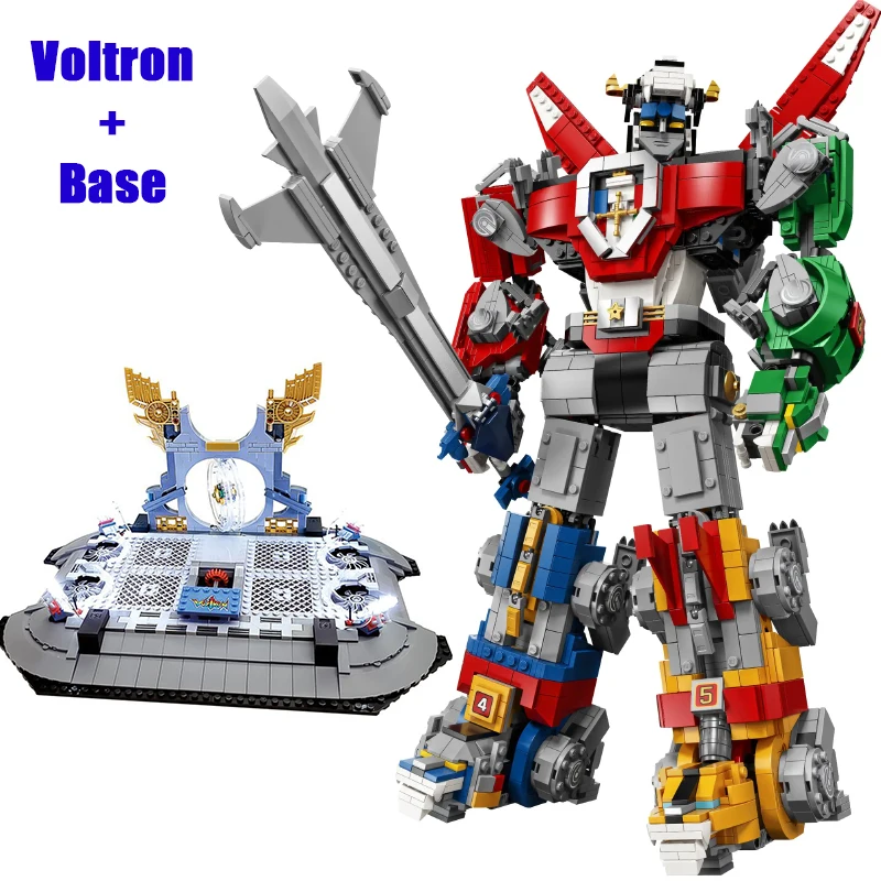 2334Pcs Voltron Defender of The Universe Model Building Block Bricks Toys Compatible 21311 Children Birthday Christmas Gift
2334Pcs Voltron Defender of The Universe Model Building Block Bricks Toys Compatible 21311 Children Birthday Christmas Gift