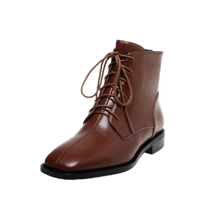 Shoes Woman 2020 New Autumn Winter Genuine Leather Women Western Boots High Heels Women Lace Up Casual Ankle Boots
Shoes Woman 2020 New Autumn Winter Genuine Leather Women Western Boots High Heels Women Lace Up Casual Ankle Boots
