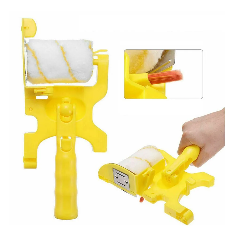 5Pcs Clean-Cut Paint Edger Roller Brush Painting Safe Tools Set Suitable For Room Wall Ceiling Roller Brush Set 30*12.5cm
5Pcs Clean-Cut Paint Edger Roller Brush Painting Safe Tools Set Suitable For Room Wall Ceiling Roller Brush Set 30*12.5cm