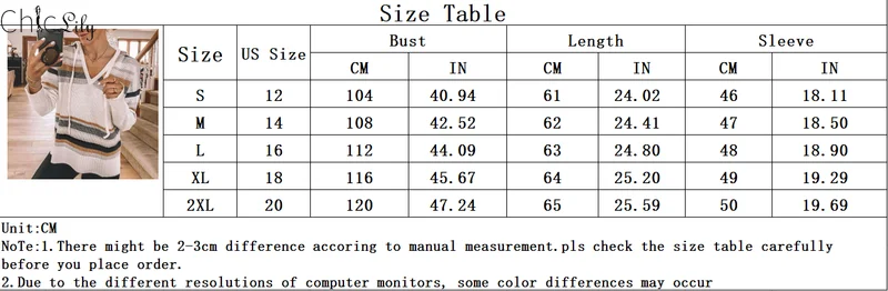 Chiclily Autumn Casual Knitted Sweater Solid Color Fashion Striped Patchwork Long Sleeve Pullover Sexy V-Neck Tops 
Chiclily Autumn Casual Knitted Sweater Solid Color Fashion Striped Patchwork Long Sleeve Pullover Sexy V-Neck Tops